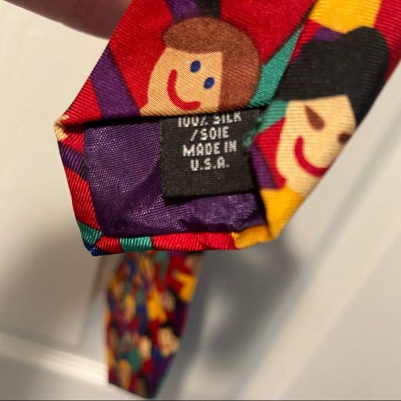 Save the Children Neck Tie Vintage Dennys Helping Families Across America - Picture 5 of 5